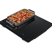 LG 60cm Induction Cooktop, 4 Cook Zones, 1 Flexi, BCI607T4BG