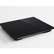 LG 60cm Induction Cooktop, 4 Cook Zones, 1 Flexi, BCI607T4BG