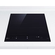 LG 60cm Induction Cooktop, 4 Cook Zones, 1 Flexi, BCI607T4BG