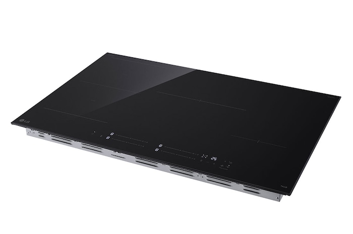 LG 80cm Induction Cooktop, 4 Cook Zones, 1 Flexi, BCI807T4BG