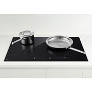 LG 80cm Induction Cooktop, 4 Cook Zones, 1 Flexi, BCI807T4BG