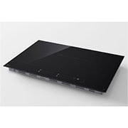LG 80cm Induction Cooktop, 4 Cook Zones, 1 Flexi, BCI807T4BG