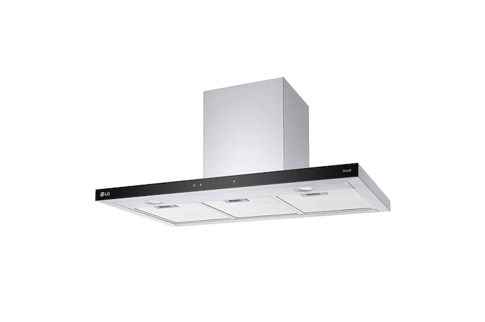 LG 90cm T-Shape Rangehood with ThinQ® Auto, BWH907T3S