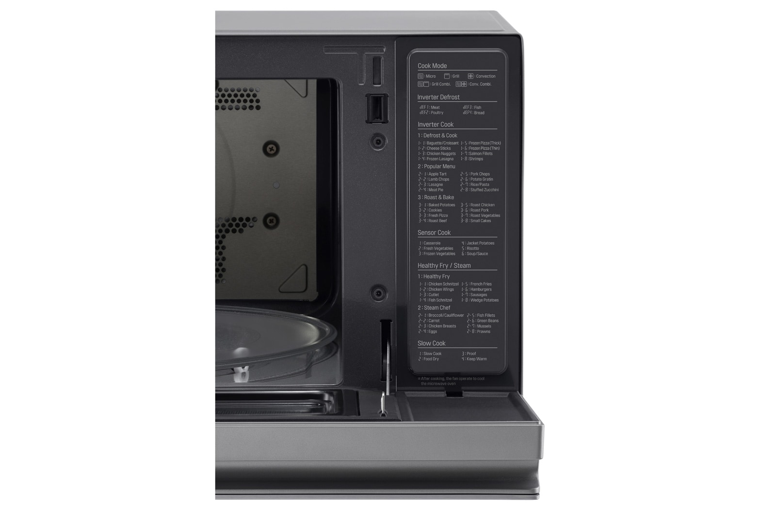 LG NeoChef, 39L Smart Inverter Convection Oven, MJ3966ASS