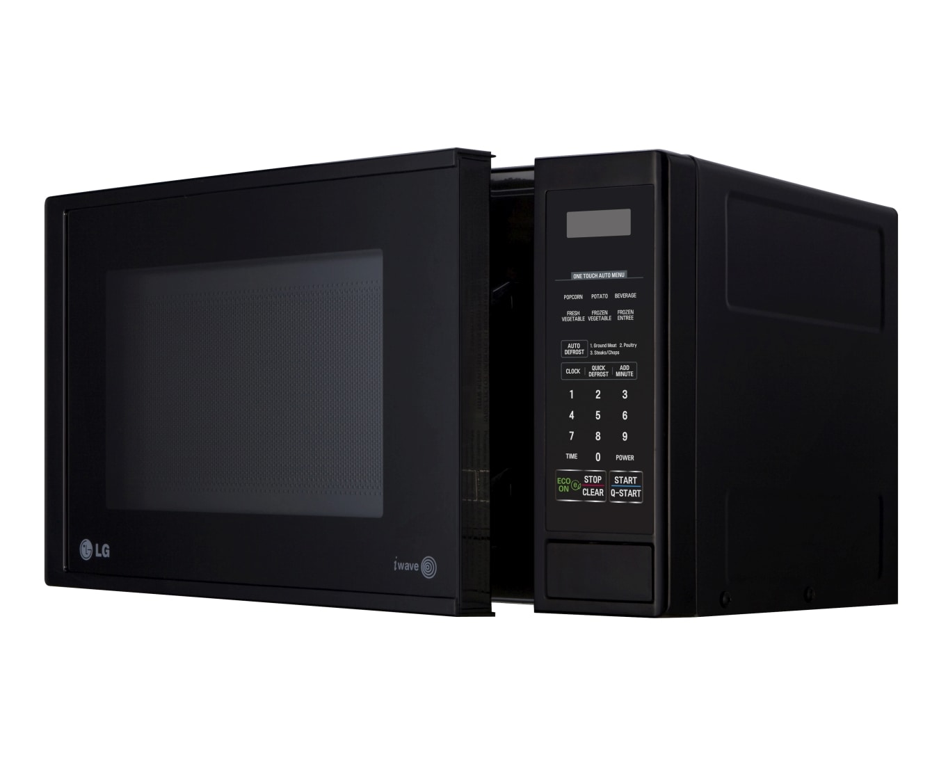 20L Black Microwave Oven MS2042DB LG AU