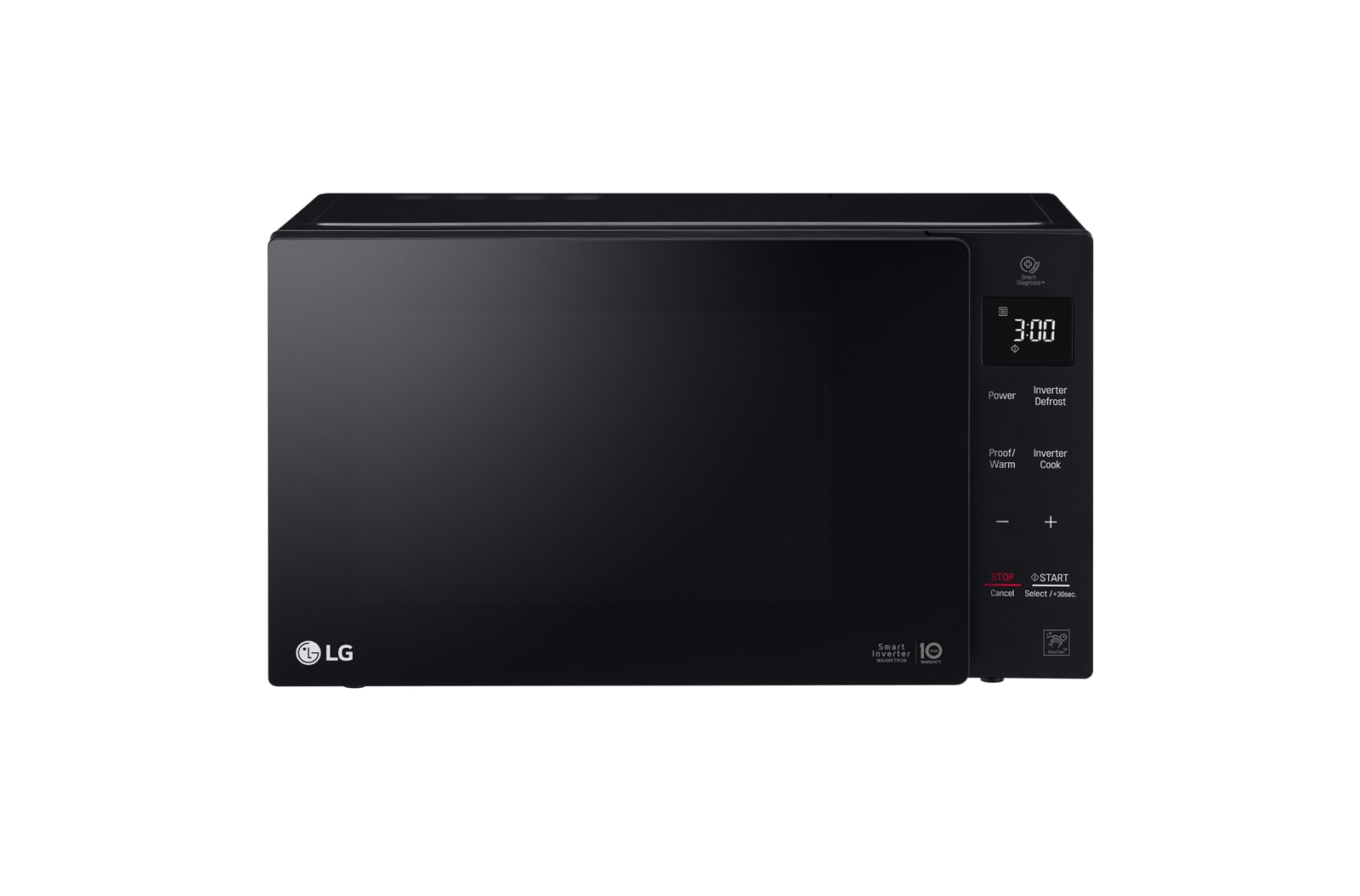 Lg neochef 25l 1000w inverter stainless steel microwave sales