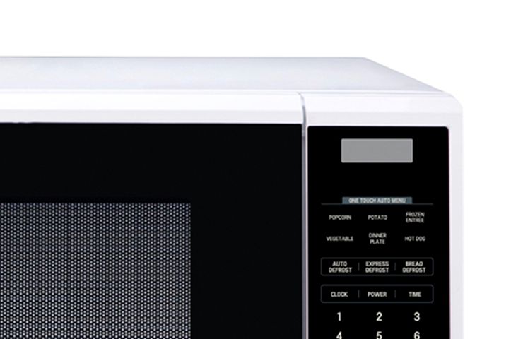 LG 25L White Round Cavity Microwave Oven, MS2540SR