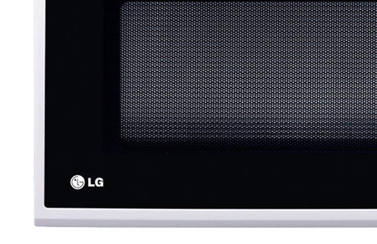 LG 25L White Round Cavity Microwave Oven, MS2540SR