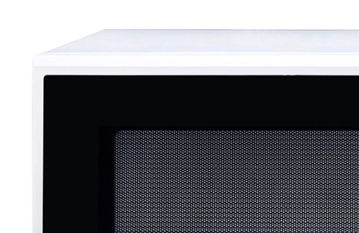 LG 25L White Round Cavity Microwave Oven, MS2540SR