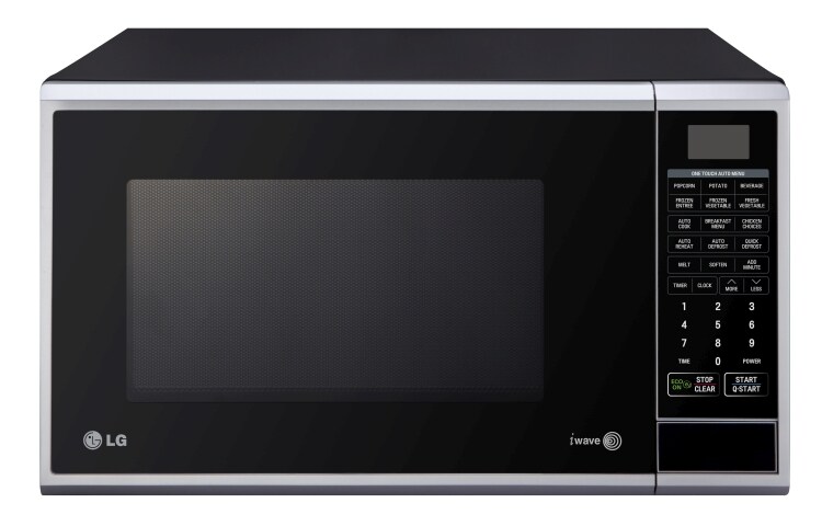 Front view of 25L Black Round Cavity Microwave Oven MS2540SRB