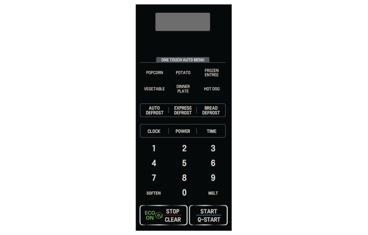LG 25L Black Round Cavity Microwave Oven, MS2540SRB
