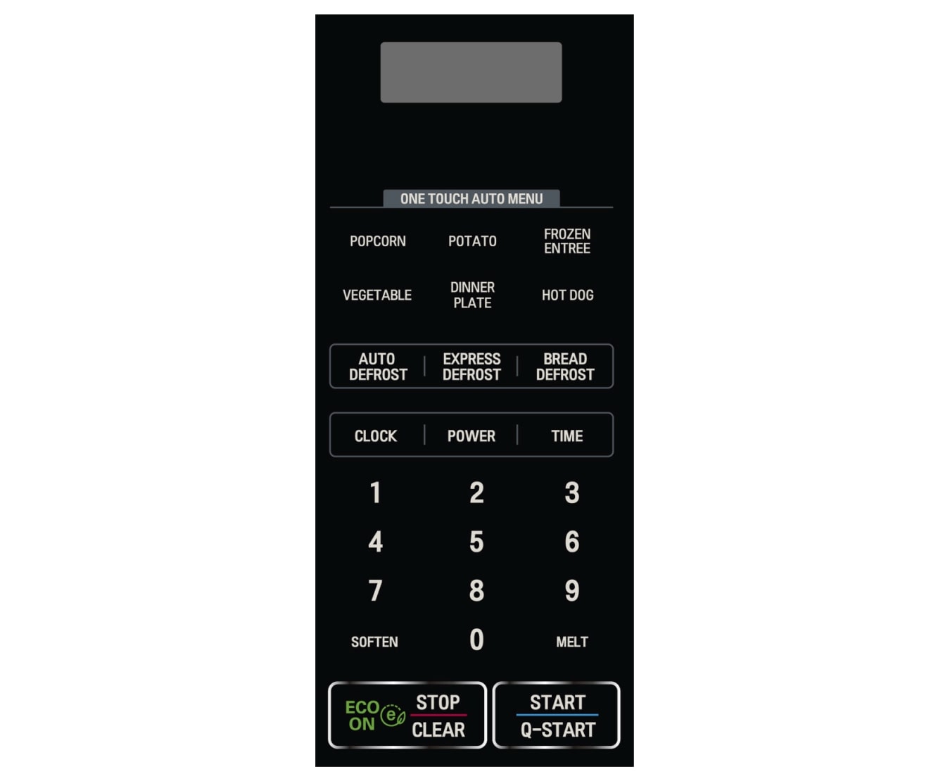 LG 25L Black Round Cavity Microwave Oven, MS2540SRB