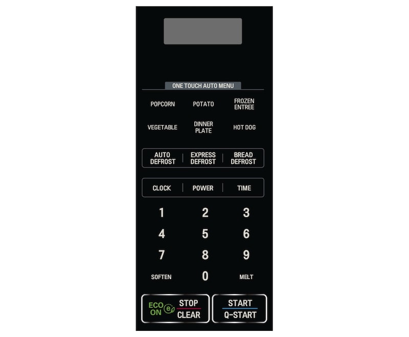 LG 25L Black Round Cavity Microwave Oven, MS2540SRB