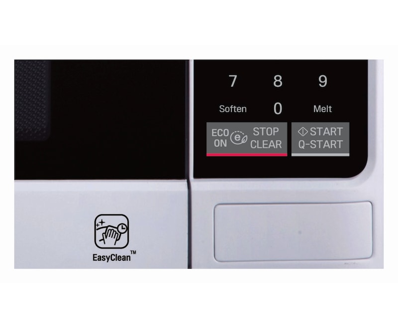 LG 40L White Rounded Corner Cavity Microwave Oven , MS4042GR