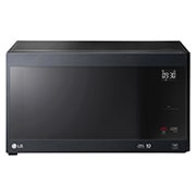 Front view of NeoChef, 42L Smart Inverter Microwave Oven in Matte Black Finish MS4296OMBS