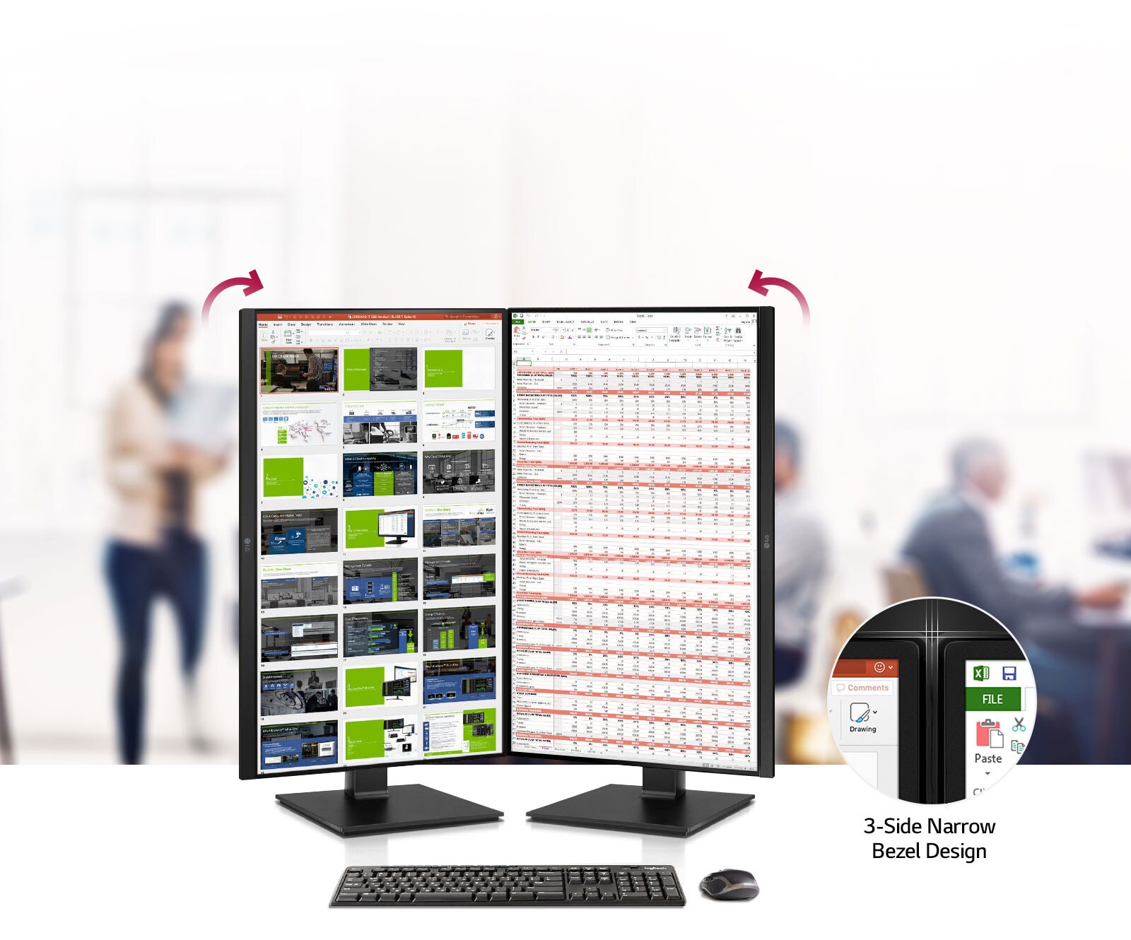 24” Full HD IPS Monitor - 24BL650C-B | LG Australia