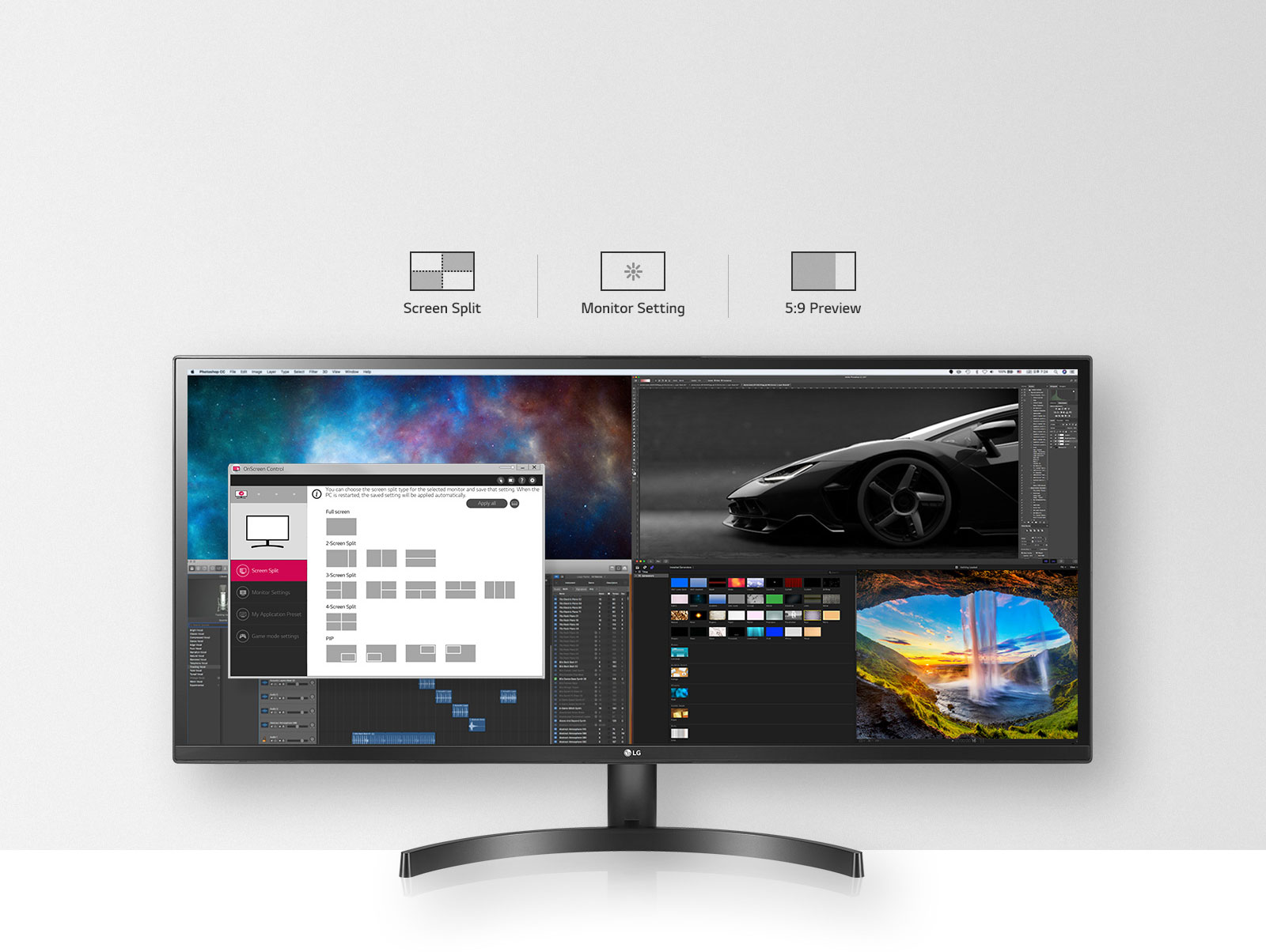 LG 29WL500-B ウルトラワイドモニター 公式】 LG 21:9 ウルトラワイドモニター - 29WL500-B | LG JP