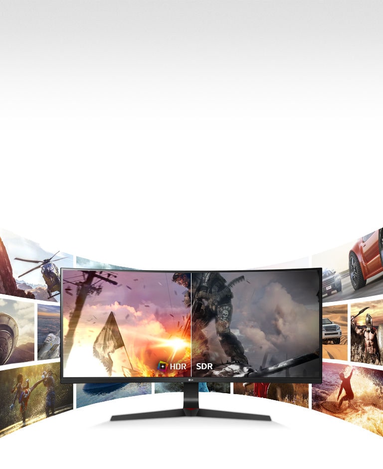 34” UltraWide Curved Full HD Gaming Monitor - 34GL750-B | LG Australia