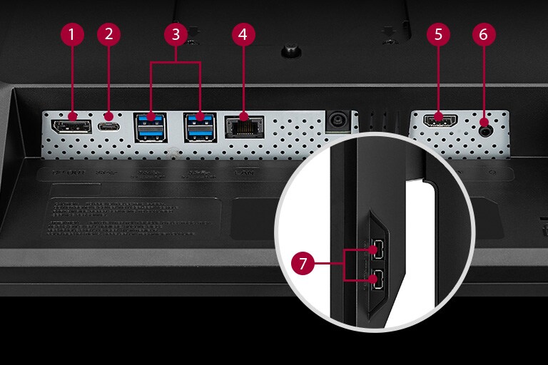 Data Transfer, Display Connection by USB Type-C™ connection.