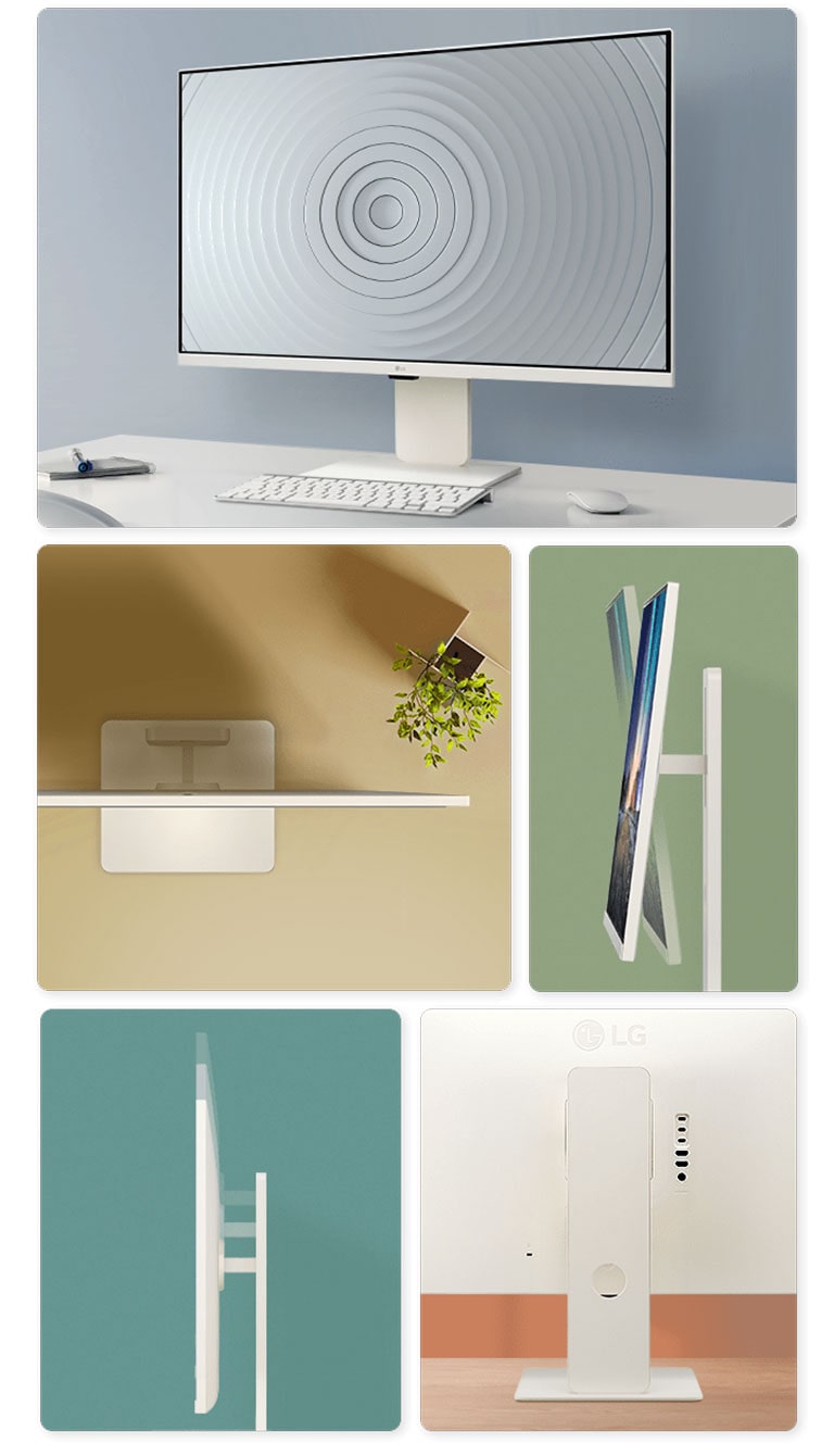 Stylish space-saving design.