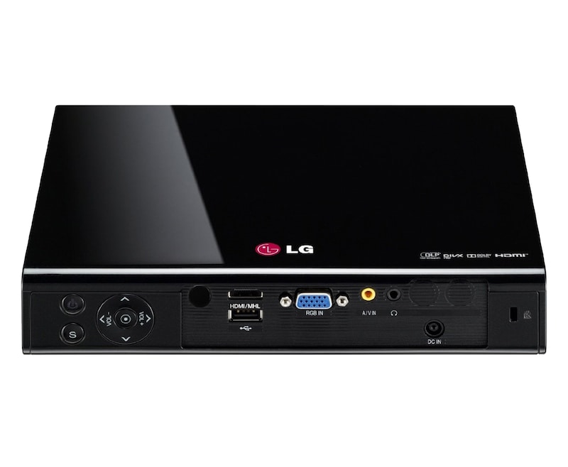 LG Compact LED Projector with high definition, PA1000