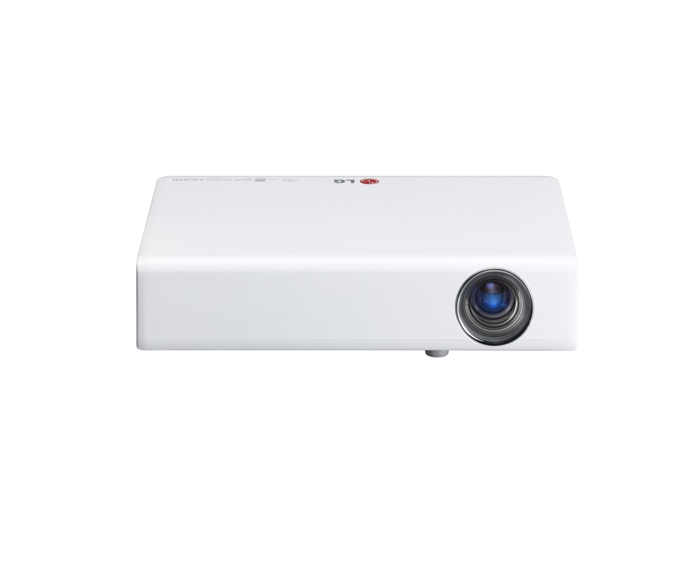 Front view of Compact Projector with high definition PB60G