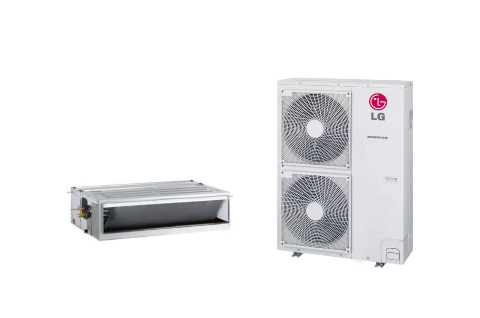 Front view of Ducted System Slim Ducted 9.5kW (Cooling) UBN36R