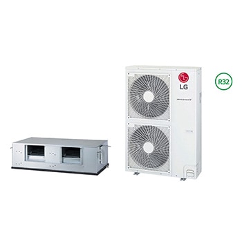 Front view of Ducted System - High Static 12.5kW (Cooling) UHS125SET