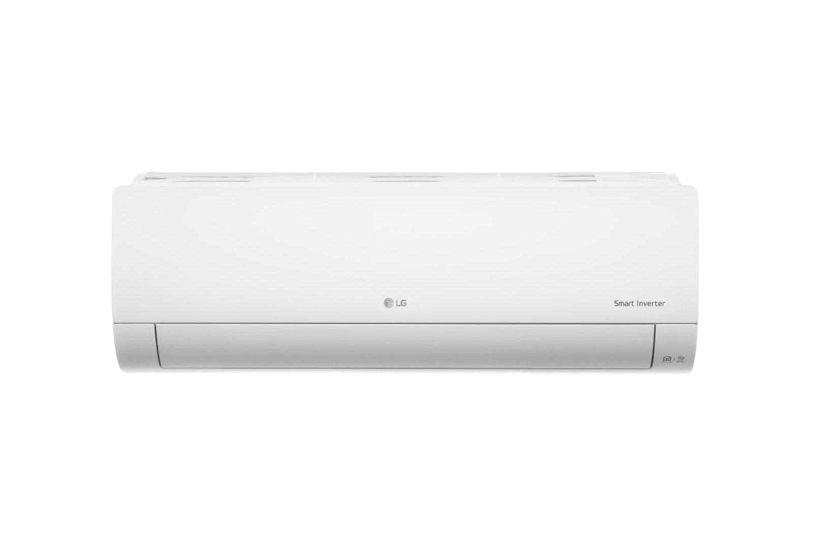 Front view of the 2.6kW Smart Reverse Cycle Split System AC, White, WS09TWS