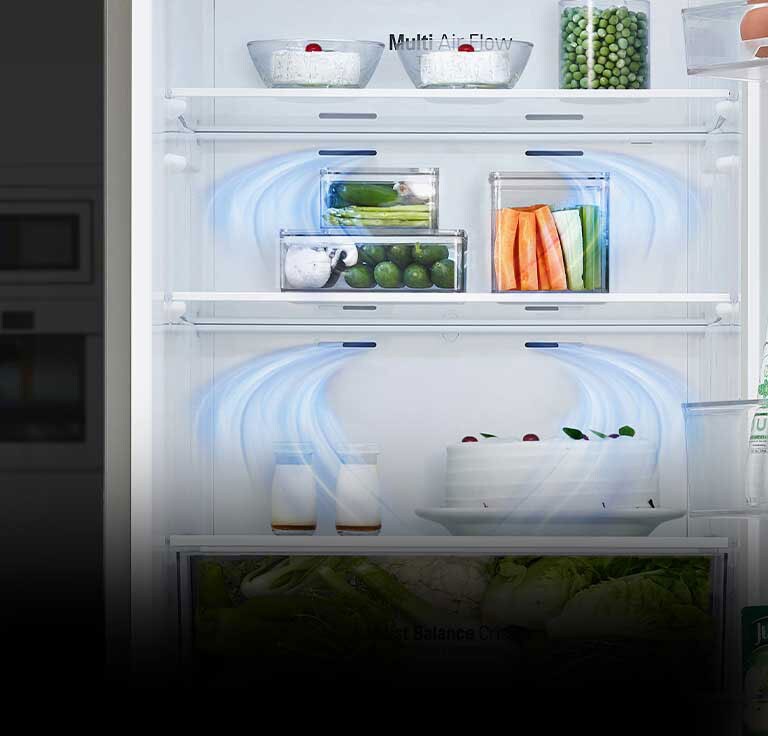 306L Bottom Mount Fridge in Stainless GB335PL LG AU