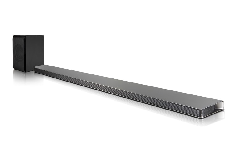 Front view of Ultra Slim Design, Perfect Match for LG TVs SJ8