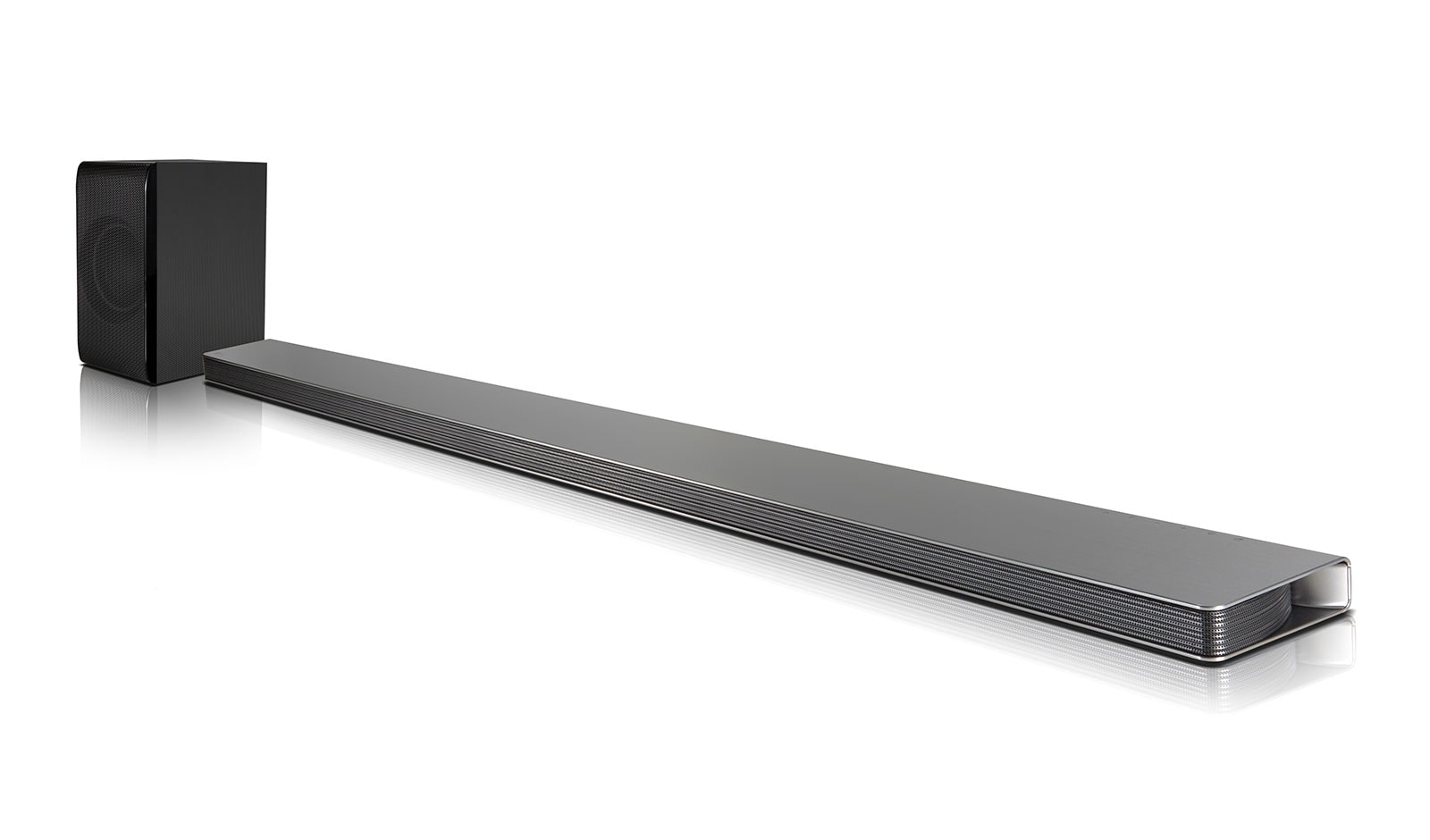 Front view of Ultra Slim Design, Perfect Match for LG TVs SJ8