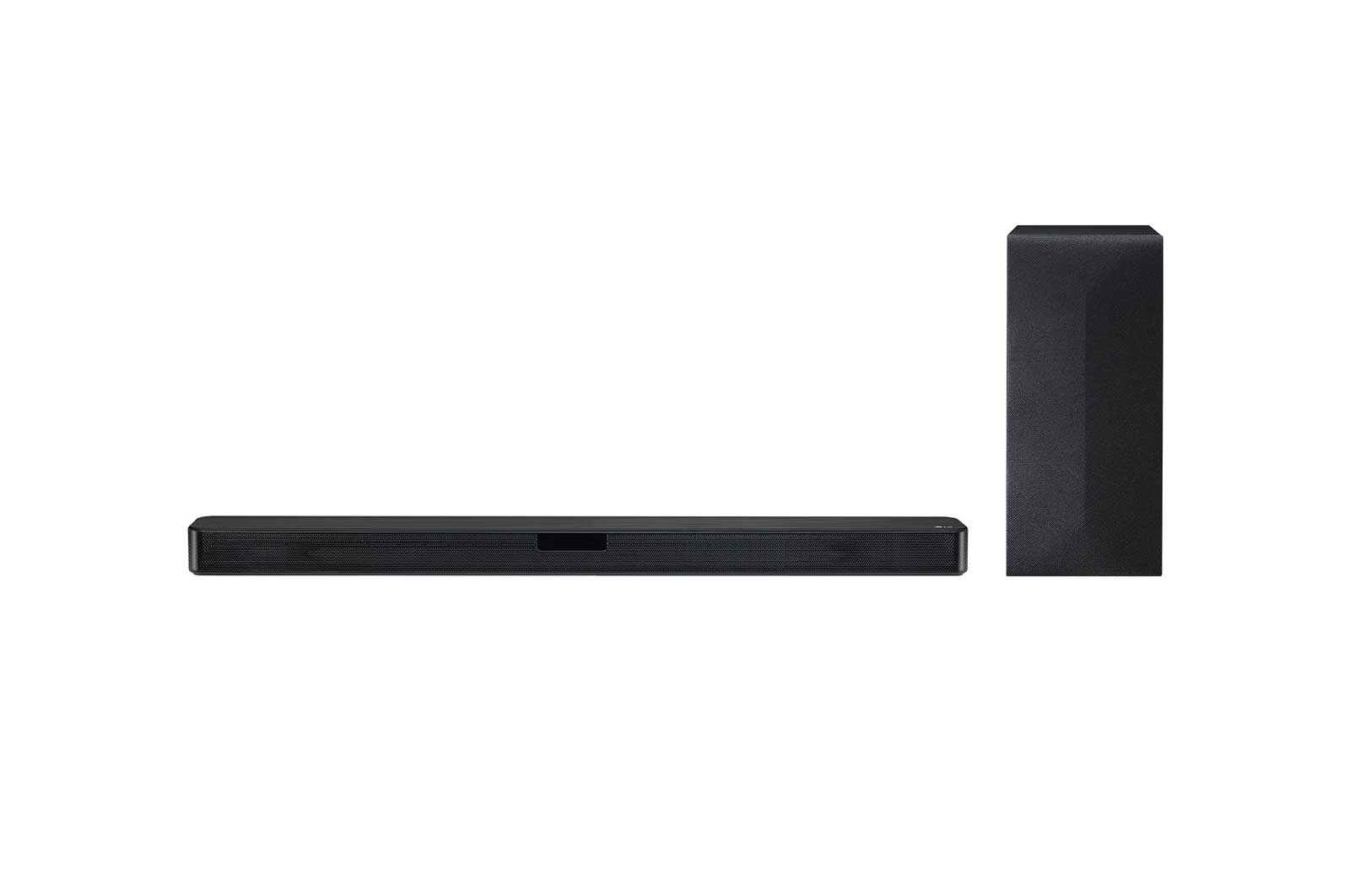 Front view of LG SN4, 300W, 2.1ch Soundbar SN4