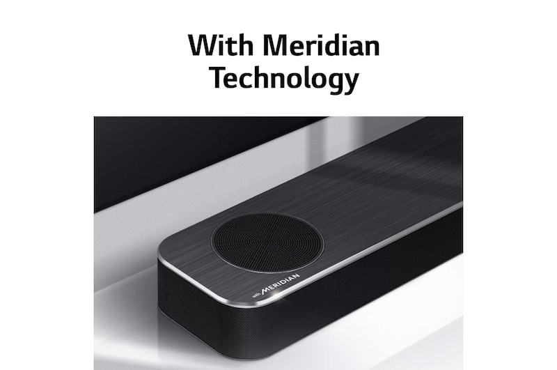 LG SP8YA, 440W, 3.1.2ch with Meridian & Dolby Atmos® Soundbar, SP8YA