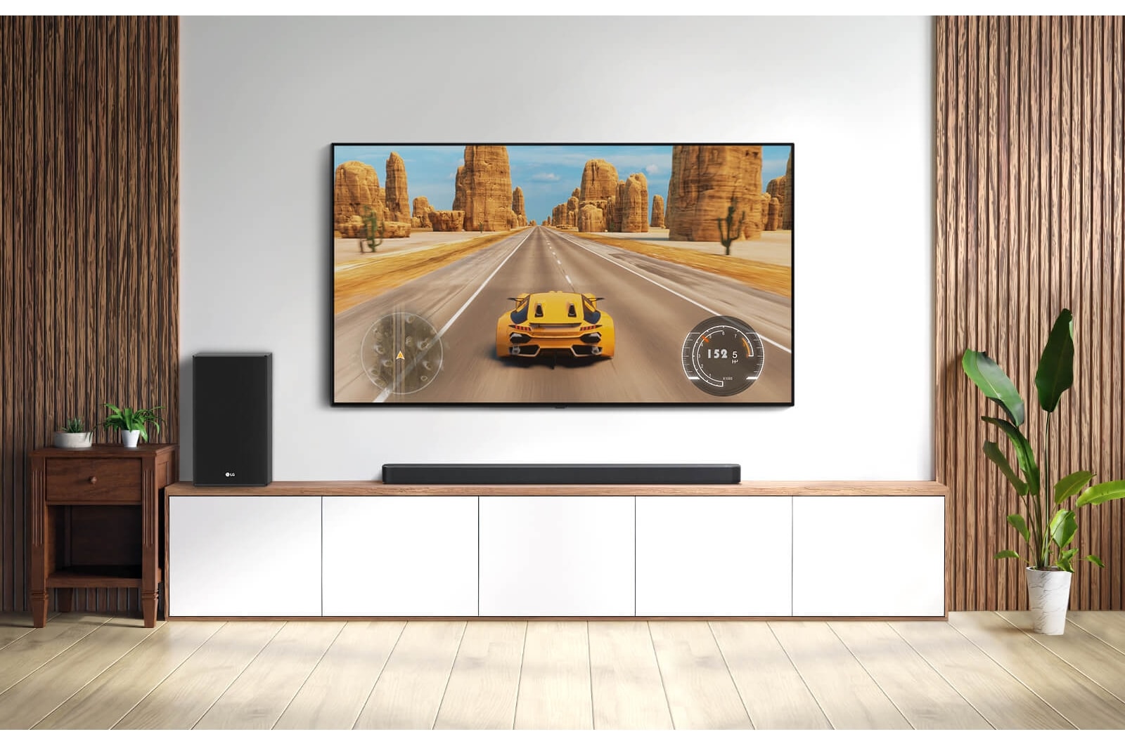 LG SP8YA, 440W, 3.1.2ch with Meridian & Dolby Atmos® Soundbar, SP8YA