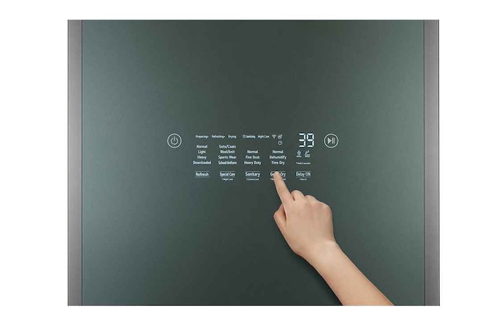 LG 5 Garment TrueSteam™ Styler - Forest Green, S5GOC