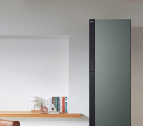 LG Styler in the living room	