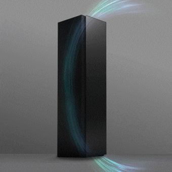 Air circulation and ventilation into Styler	