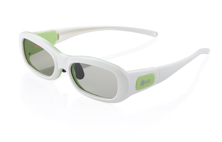 Front view of 3D Active Shutter Glasses (designed for kids) for 3D Plasma TV AG-S230