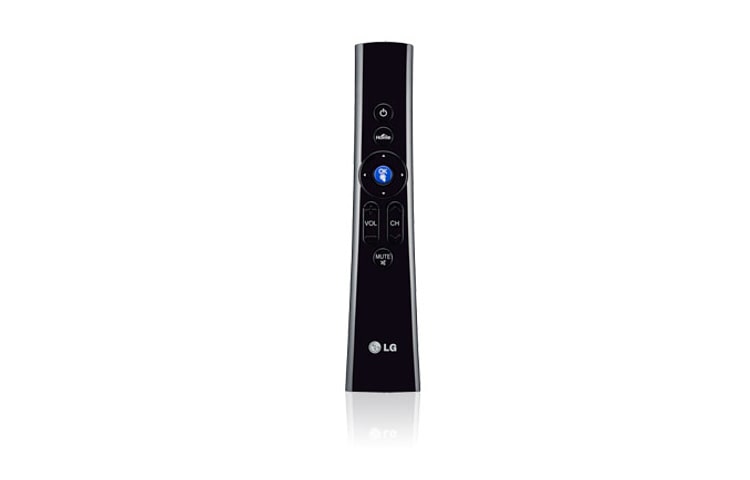 Front view of MAGIC MOTION REMOTE CONTROL FOR 2011 LG SMART TVS AN-MR200