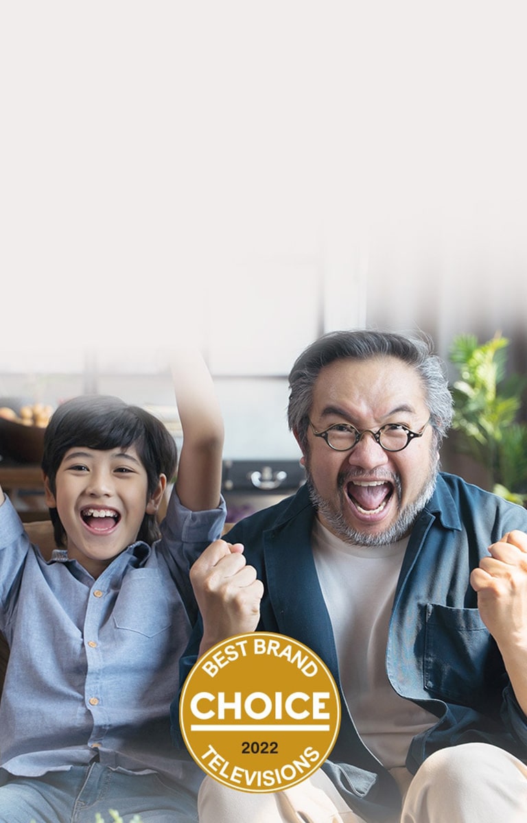 The No.1 CHOICE for Australia's Best TV Brand