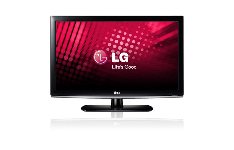 Front view of 22&#34; (55cm) HD LCD TV with Picture Wizard 22LK330