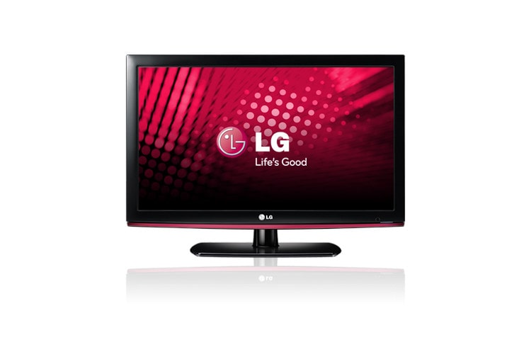 Front view of 26&#34; (66cm) HD LCD TV with Built In HD Tuner 26LD350