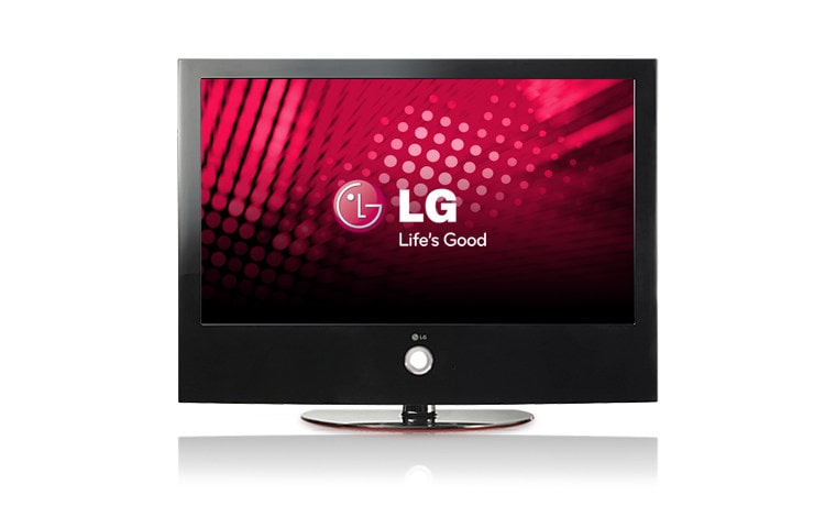 Front view of 32&#34; Full HD LCD TV with 1080p resolution 32LG60FD