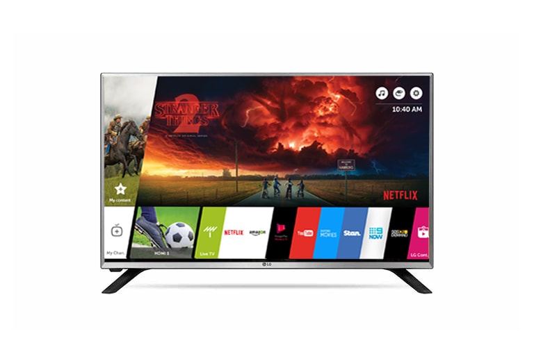 Front view of LG Smart HD TV 32 inch 32LJ550D