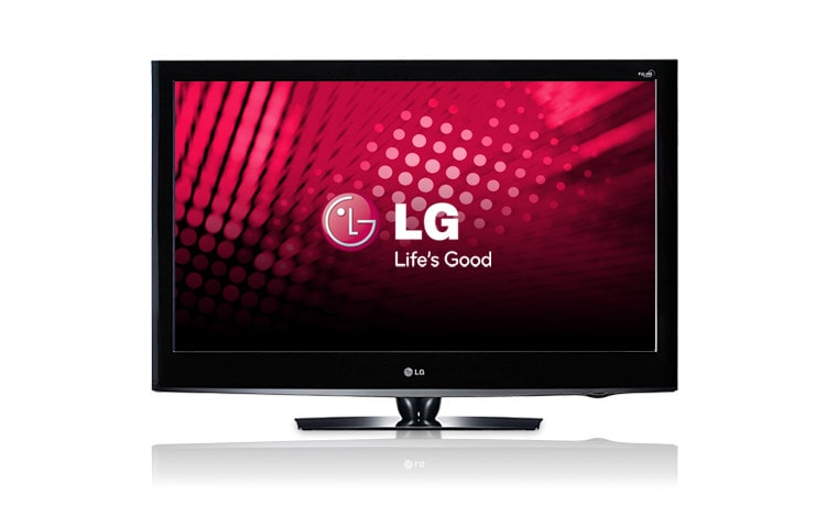 Front view of 37&#34; Full HD LCD TV with Built in HD Tuner 37LH35FD
