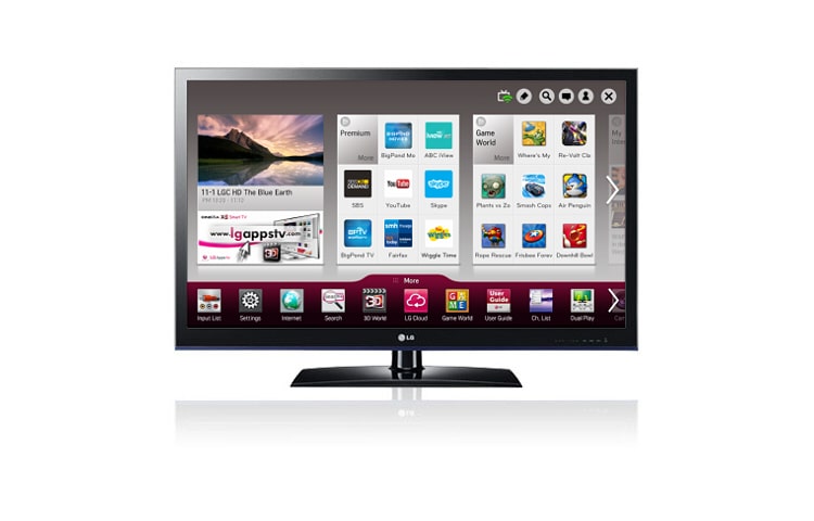 Front view of 42&#34; (106cm) Full HD LED LCD TV 42LV3730