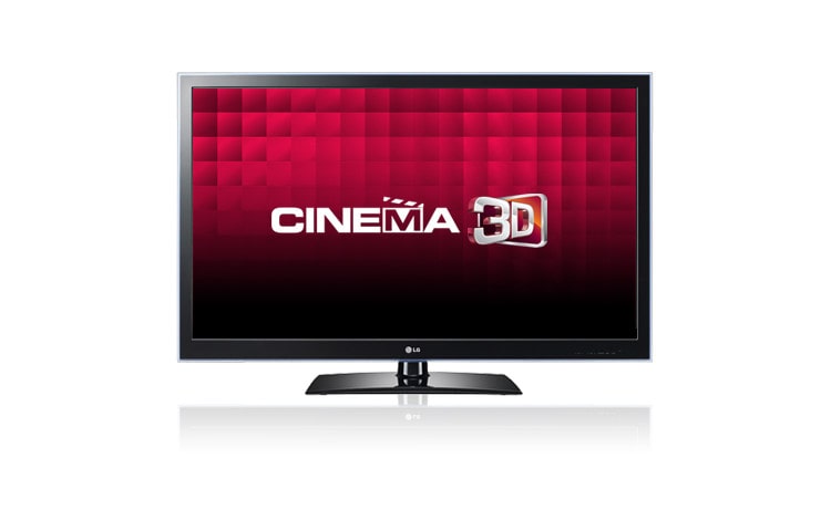 Front view of 42&#34; (106cm) Full HD Cinema 3D LED LCD TV 42LW4500