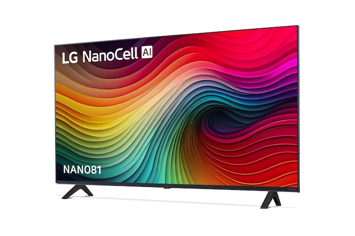 LG 43 Inch LG NanoCell NANO81 4K Smart TV, 43NANO81TSA