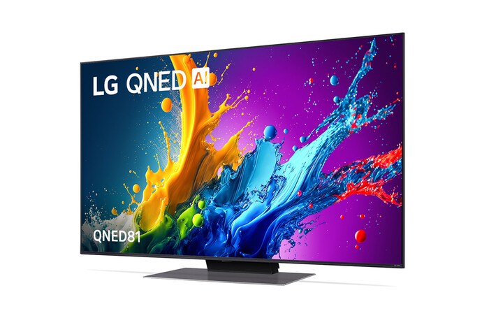 LG 43 inch LG QNED81 4K Smart TV, 43QNED81TSA